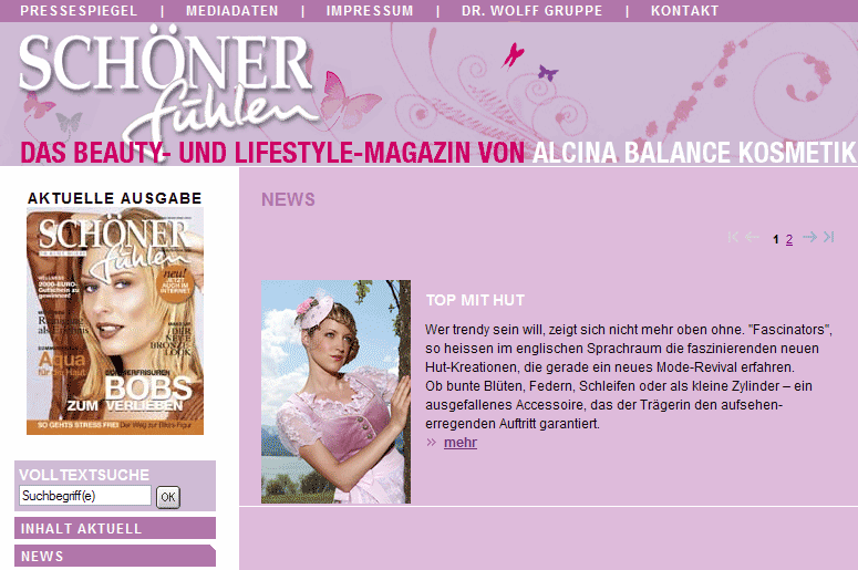 Sch�ner f�hlen.de Seite 1