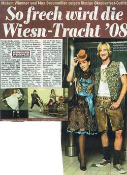 BILD M�nchen vom 21.08.08